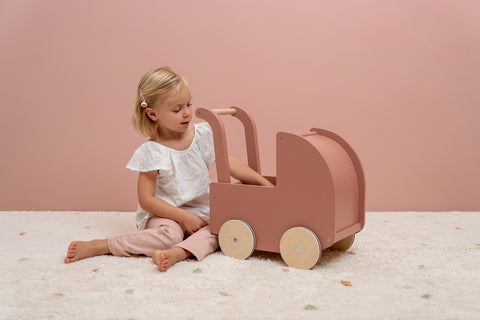 Little Dutch - Wooden Doll Pram