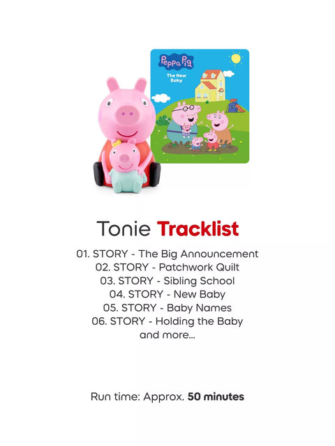 Tonies - Peppa Pig - The New Baby