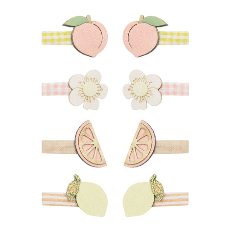 Mimi and Lula - Peachy Citrus Mini Clips