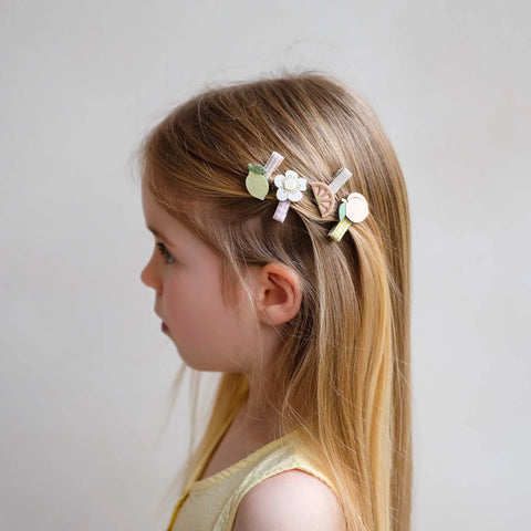Mimi and Lula - Peachy Citrus Mini Clips