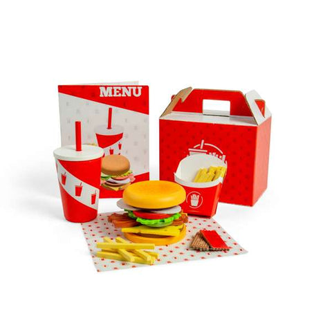 Bigjigs - Burger and Fries Set