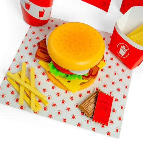 Bigjigs - Burger and Fries Set