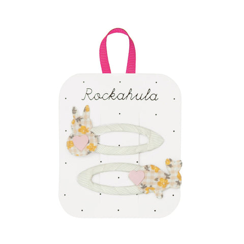 Rockahula - Ditsy Hoppy Bunny Clips