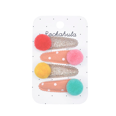 Rockahula - Colour Pop Pom Pom Clips