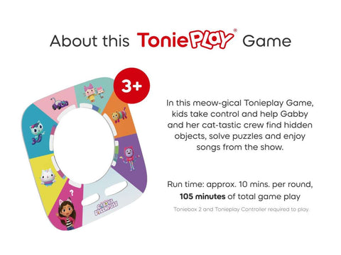 Tonieplay Game - Gabbys Dollhouse Gabby’s Cat-tastic Scavenger Hunt