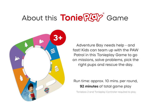 Tonieplay - Paw Patrol - Adventure Bay Rescue Heroes