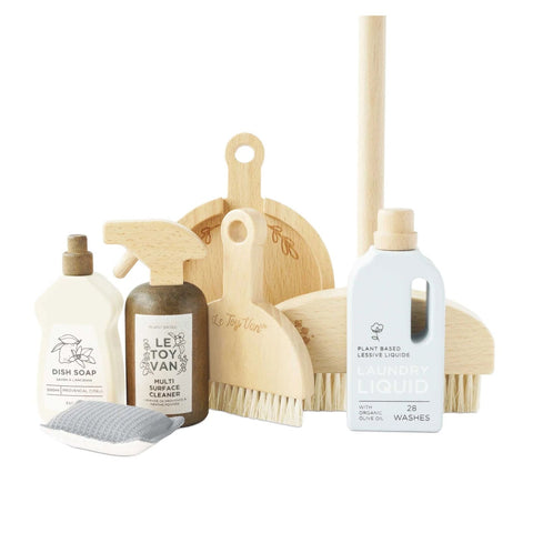 Le Toy Van - Eco-Friendly Wooden Cleaning Set