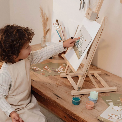 Little Dutch - Finger Paint Set Forest Friends