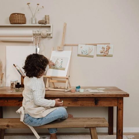 Little Dutch - Finger Paint Set Forest Friends