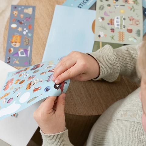 Little Dutch - Sticker Set Jim & Friends