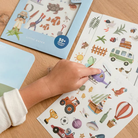 Little Dutch - Sticker Set Jim & Friends