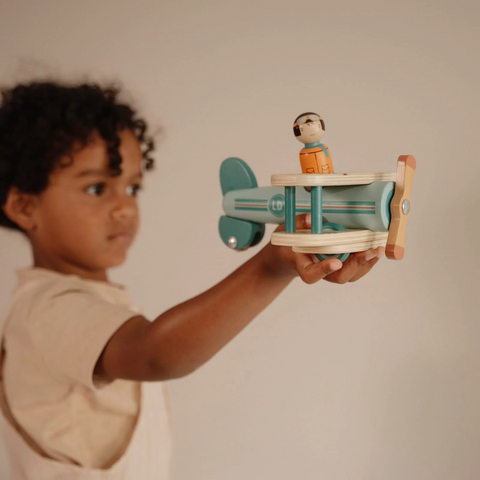Little Dutch - Wooden Toy Airplane