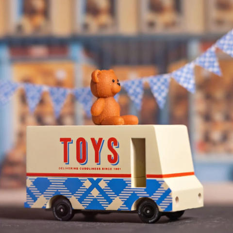 Candylab Candyvan Teddy Toy Van