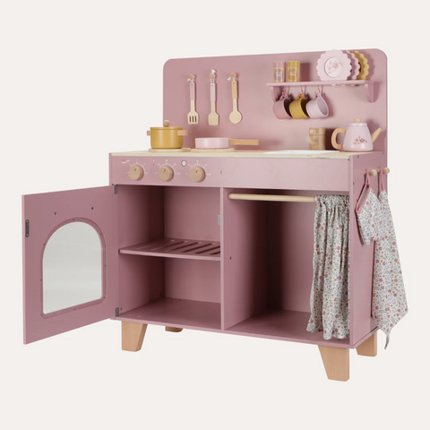 Little Dutch Wooden Play Kitchen - Pink Limited Edition