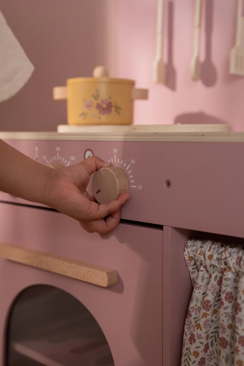 Little Dutch Wooden Play Kitchen - Pink Limited Edition