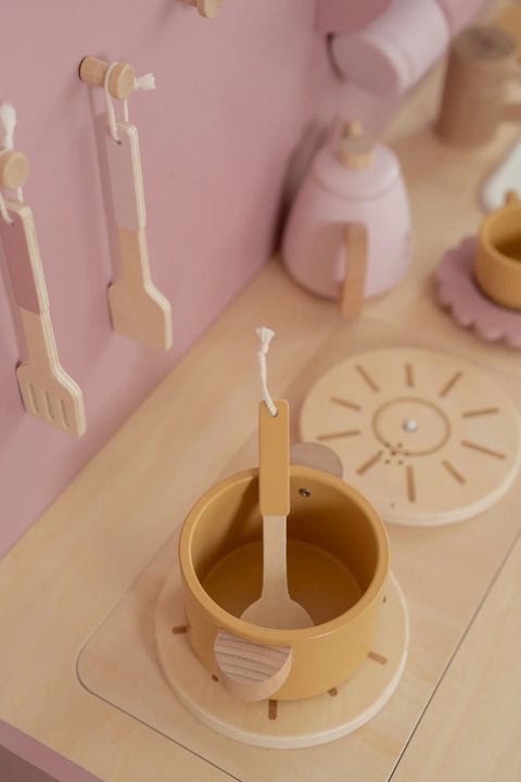Little Dutch Wooden Play Kitchen - Pink Limited Edition