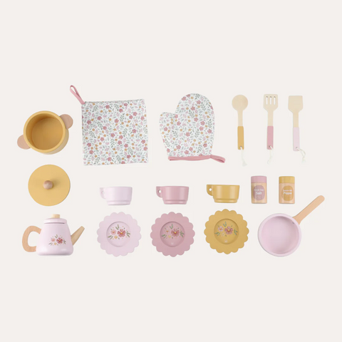 Little Dutch Wooden Play Kitchen - Pink Limited Edition
