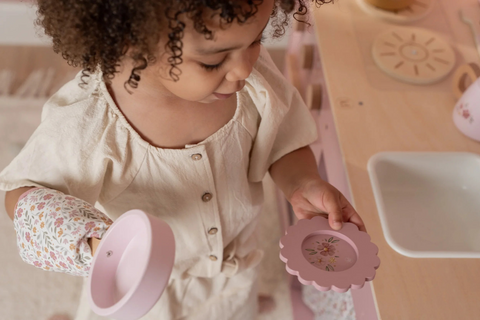Little Dutch Wooden Play Kitchen - Pink Limited Edition