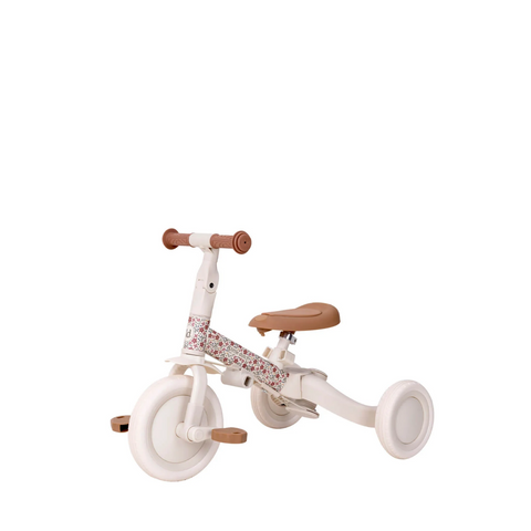 Little Dutch 4 in 1 Trike - Off White Flowers