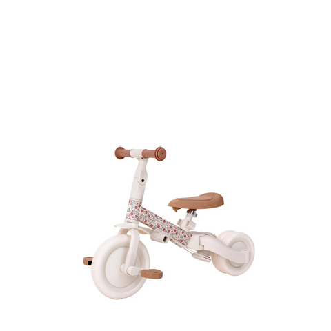 Little Dutch 4 in 1 Trike - Off White Flowers