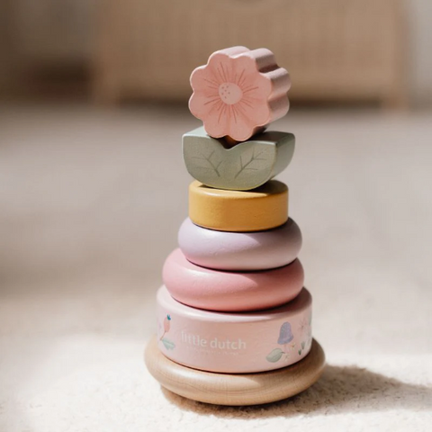 Little Dutch - Rocking Ring Stacker - Fairy Garden