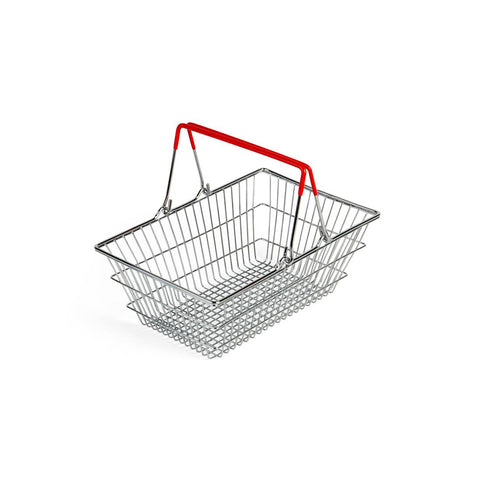 Bigjig Toys - Set of 2 Metal Shopping Baskets