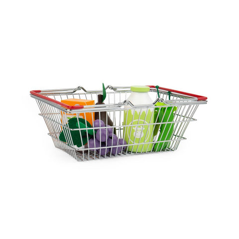 Bigjig Toys - Set of 2 Metal Shopping Baskets
