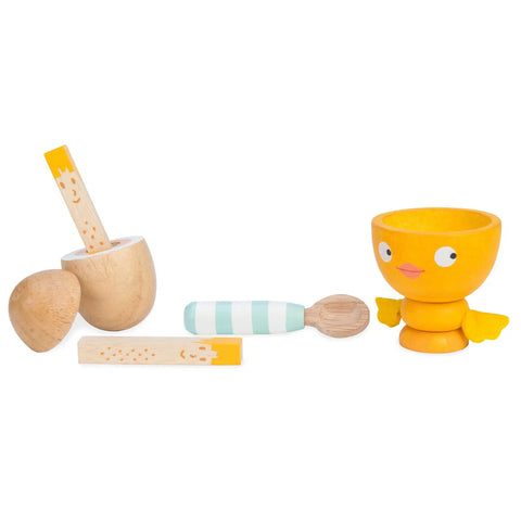 Le Toy Van - Wooden Egg Cup & Soldiers Set
