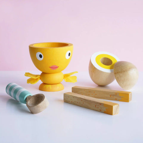 Le Toy Van - Wooden Egg Cup & Soldiers Set