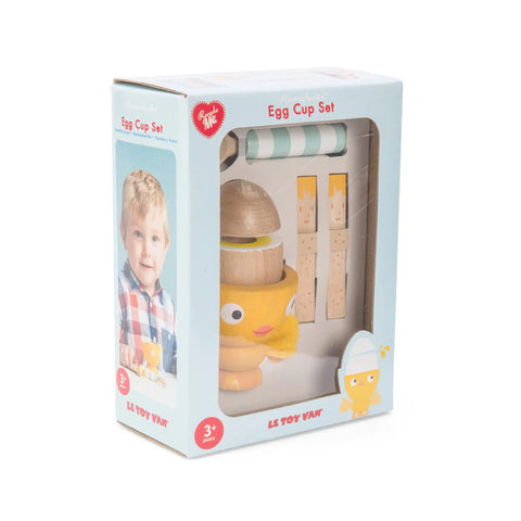 Le Toy Van - Wooden Egg Cup & Soldiers Set