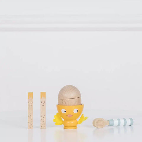 Le Toy Van - Wooden Egg Cup & Soldiers Set