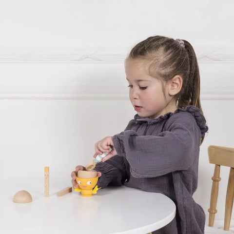 Le Toy Van - Wooden Egg Cup & Soldiers Set