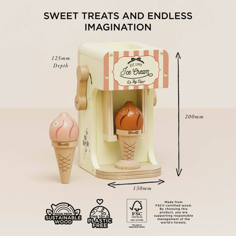 Le Toy Van - Wooden Ice Cream Dispenser
