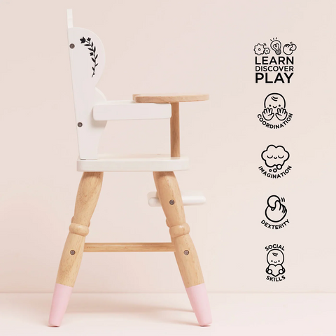 Le Toy Van - Wooden Dolls High Chair