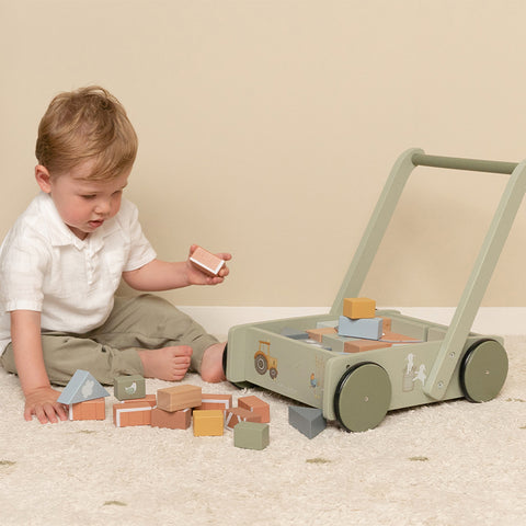 Little Dutch - Little Farm Block Trolley
