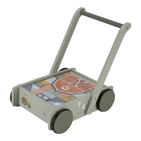 Little Dutch - Little Farm Block Trolley