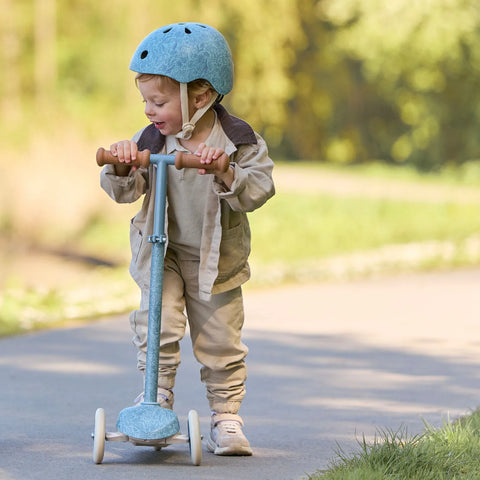 Little Dutch - Three Wheel Scooter Blue