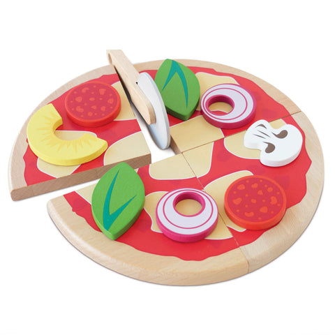 Le Toy Van - Pizza & Toppings with Slice Cutter