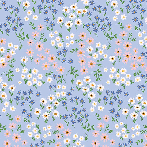 Chino Cup - Blue Floral Chino Cup 8oz