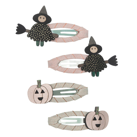 Witch & Pumpkin Clips