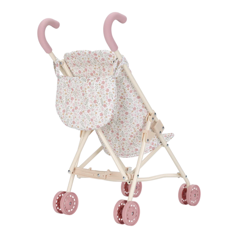 Little Dutch - Metal Stroller - White