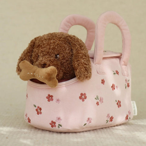 Little Dutch - Plush Dog In a Bag  Jackie