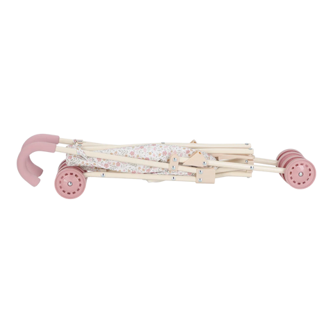 Little Dutch - Metal Stroller - White