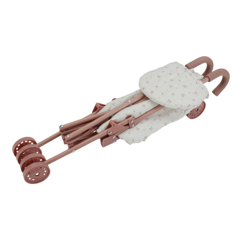 Little Dutch - Metal Stroller - Pink