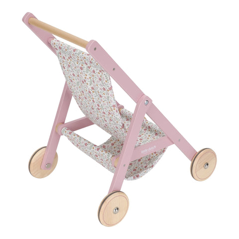 Little Dutch - Wooden Doll Stroller