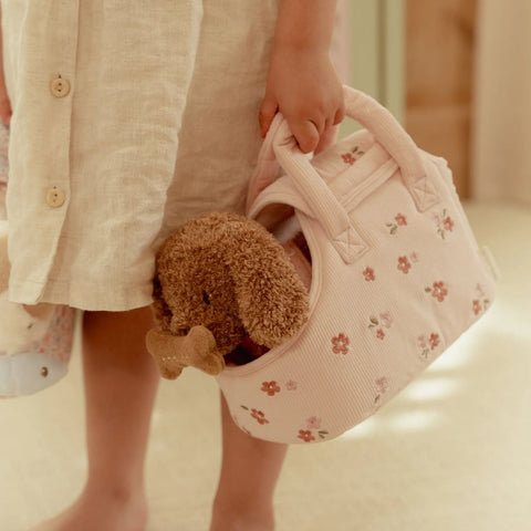 Little Dutch - Plush Dog In a Bag  Jackie