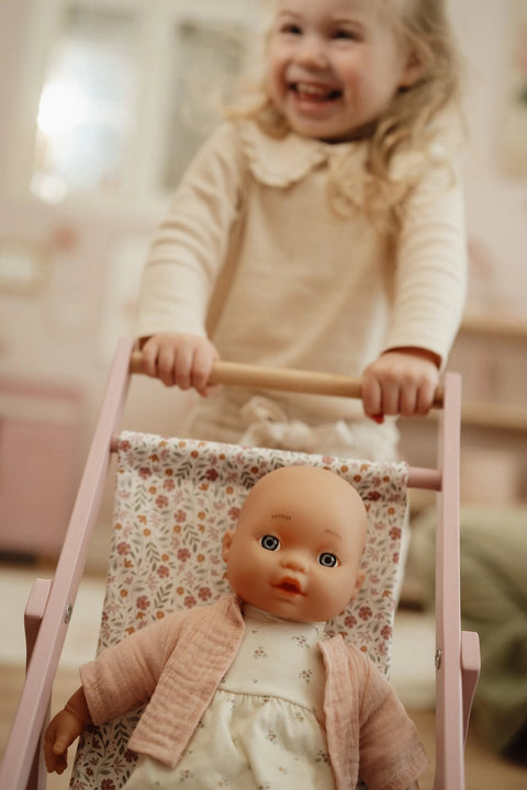 Little Dutch - Wooden Doll Stroller