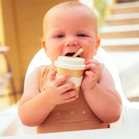 Chino Cup - Yellow Daisy Babychino Cup 4oz