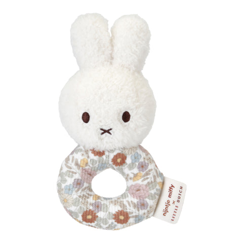 Little Dutch - Miffy - Vintage Flowers Rattle