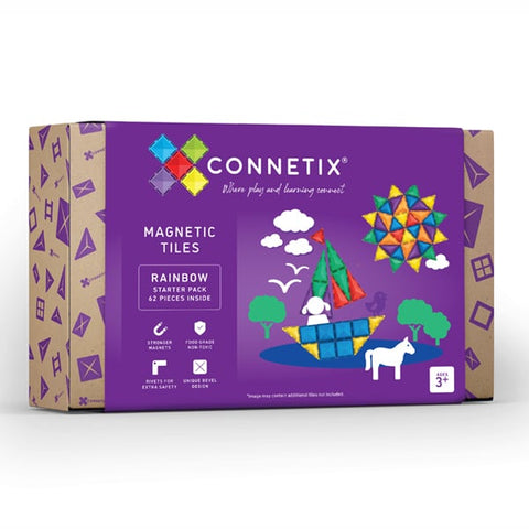 Connetix Tiles - 62 Piece Starter Pack